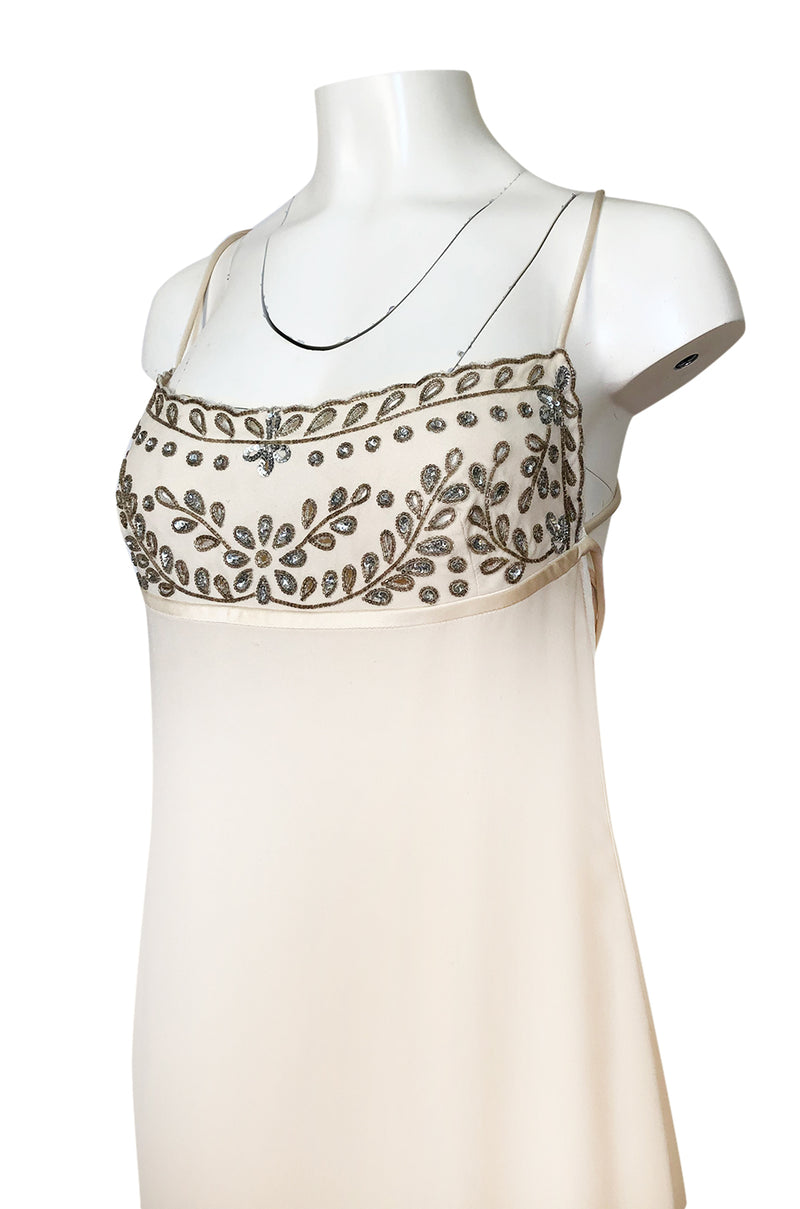 Valentino scoop-neck sleeveless dress - White