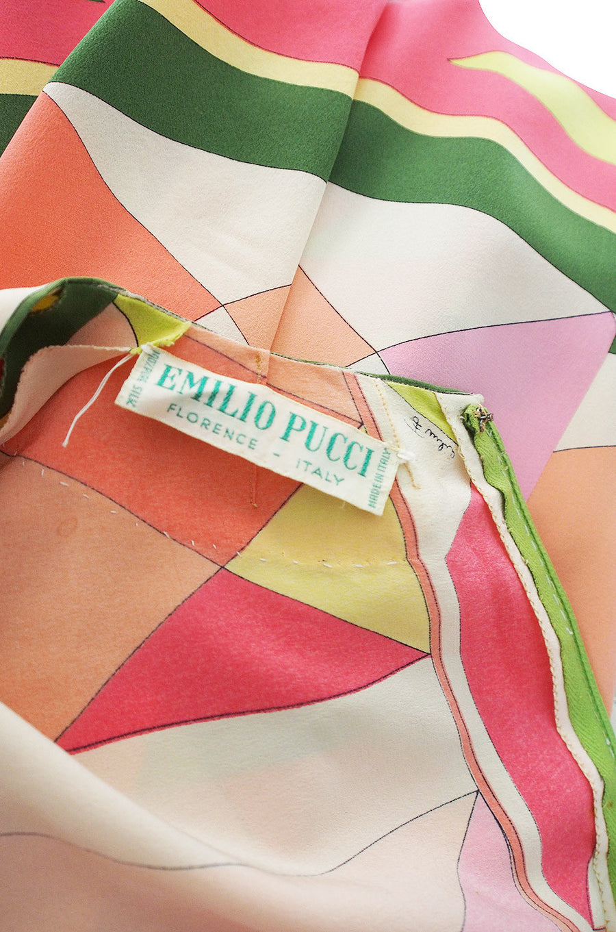 1960s Citrus Silk Emilio Pucci Shift Dress – Shrimpton Couture