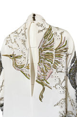 Spring 2013 Peter Dundas for Emilio Pucci Embroidered Dragon Dress