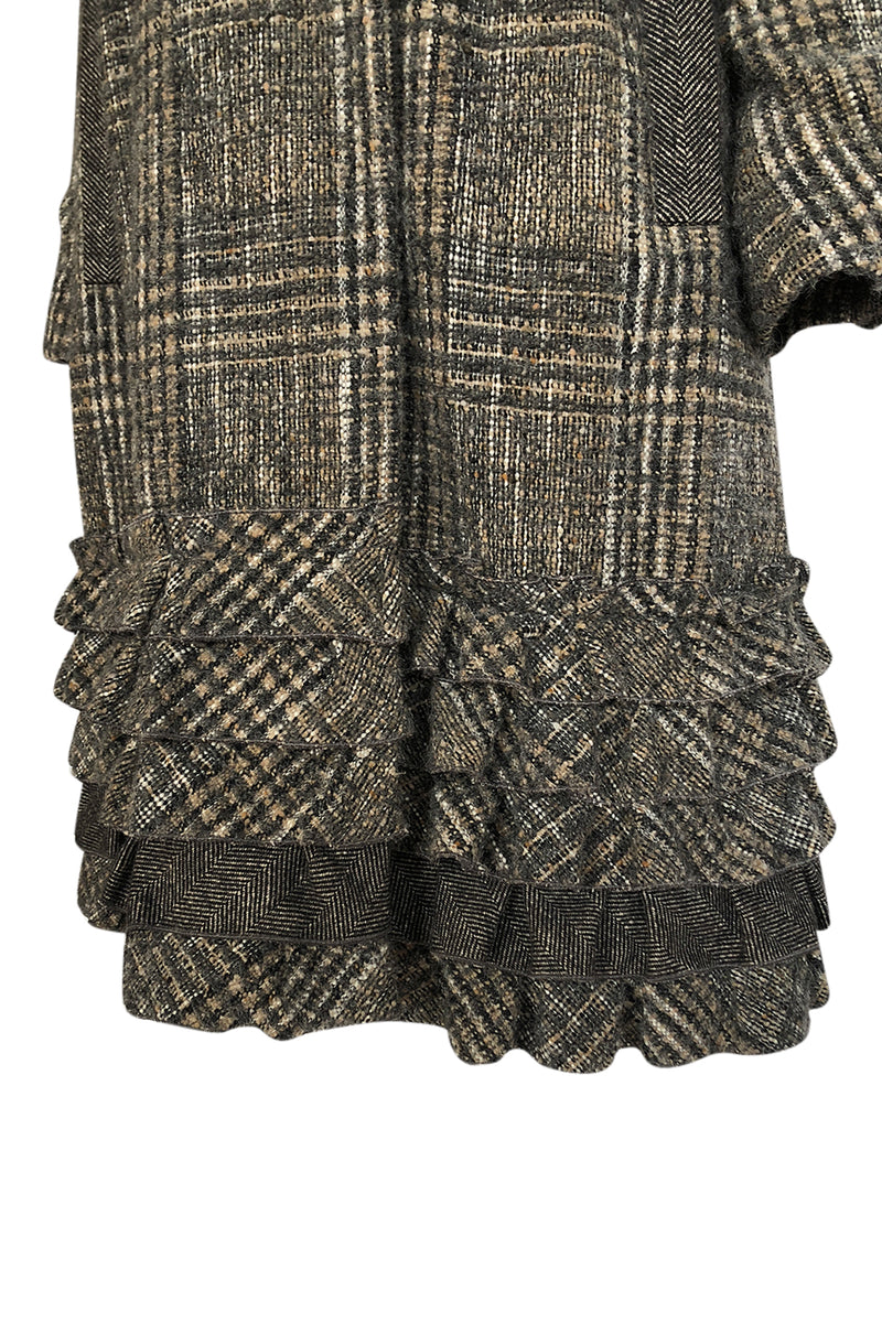 Fall 2006 Louis Vuitton Tweed Boucle Coat with Detachable Collar