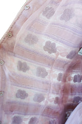 c.1977 Lesage Beaded Haute Couture Jean-Louis Scherrer Gown