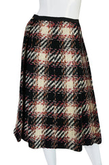 1960s Unlabelled Chanel Haute Couture Boucle Suit