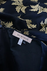 Early 2000s See by Chloe Leaf Dress