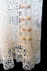 Edwardian Lace, Net & Crochet Tea Gown