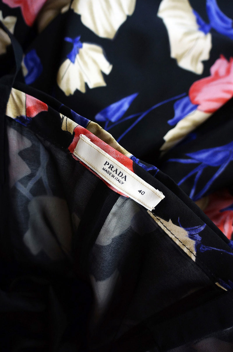 2008 Prada Couture Silk Dress