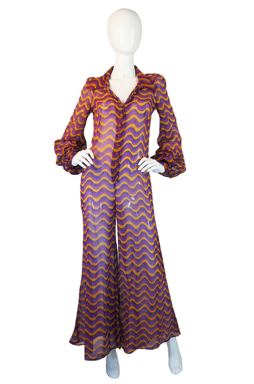1970s Rare Book Piece Biba Jumpsuit