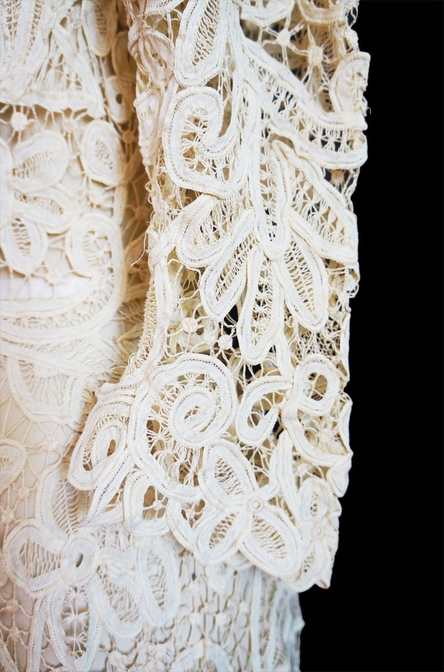c.1905 Amazing Battenburg Lace Dress Shrimpton Couture c.1905 Amazing Battenburg Lace Dress Shrimpton Couture