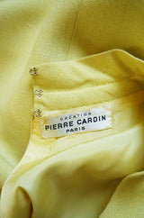 c1968 Pierre Cardin Couture Shift Dress