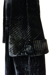 Teens/Early 1920s Velvet Flapper Coat