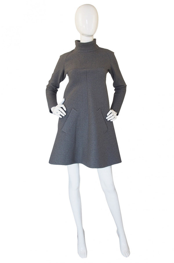 1960s Haute Couture Jean Patou Dress
