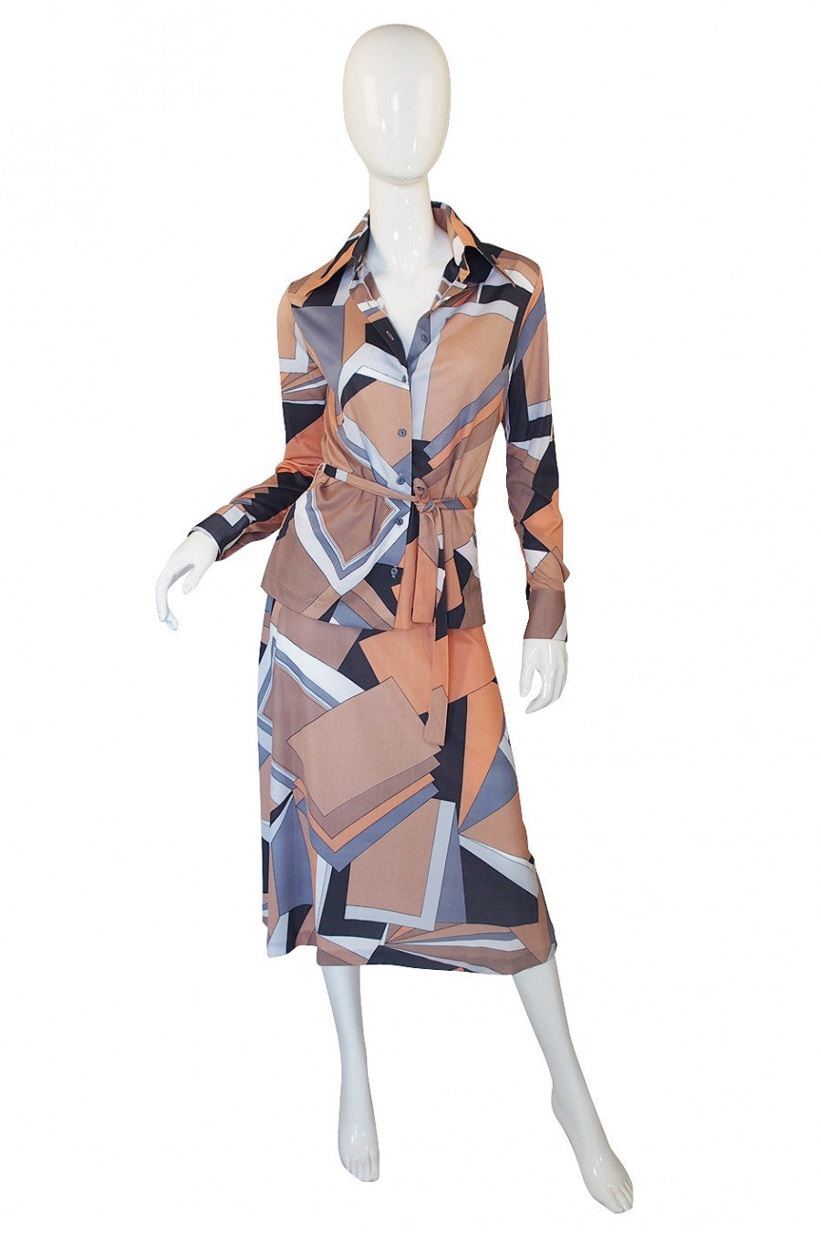 1970s Huk-a-Poo Jersey Set – Shrimpton Couture
