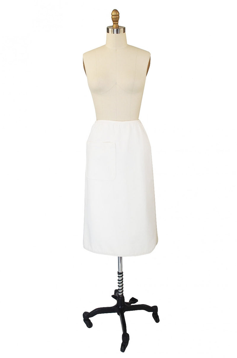 1970s Valentino Cotton Wrap Skirt