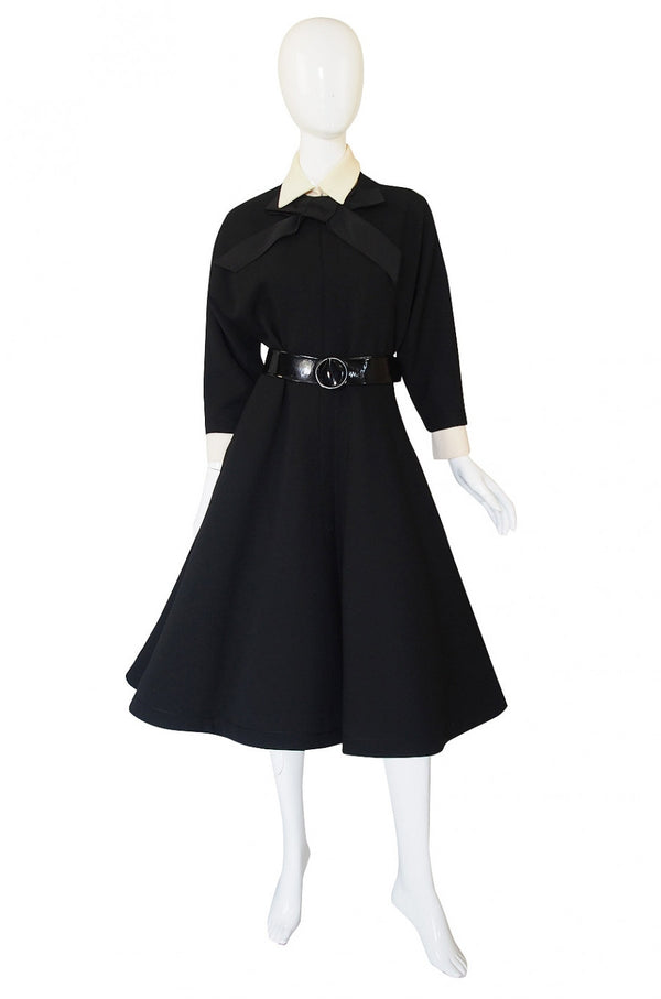 1950s Carosa Roma Demi-Couture Day Dress