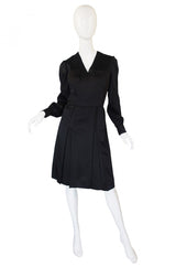 1960s Andre Laug Slipper Satin Dress