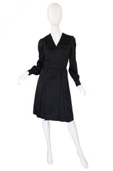 1960s Andre Laug Slipper Satin Dress