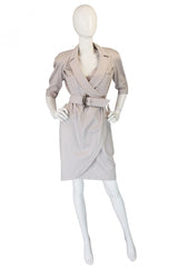 1980s Thierry Mugler Wrap Dress with Matching Bralette