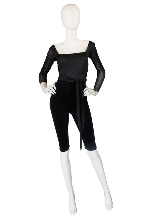 1970s Giorgio Sant Angelo Wrap Jumpsuit