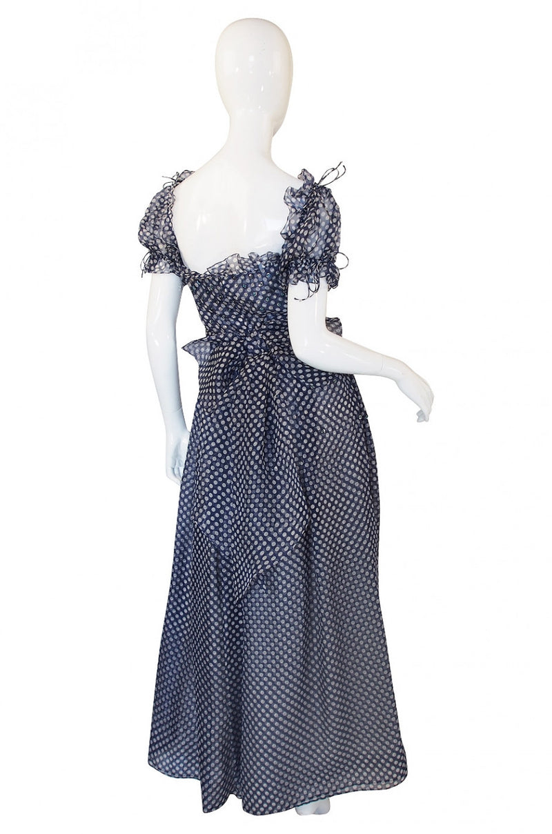 1970s Nina Ricci Haute Boutique Gown