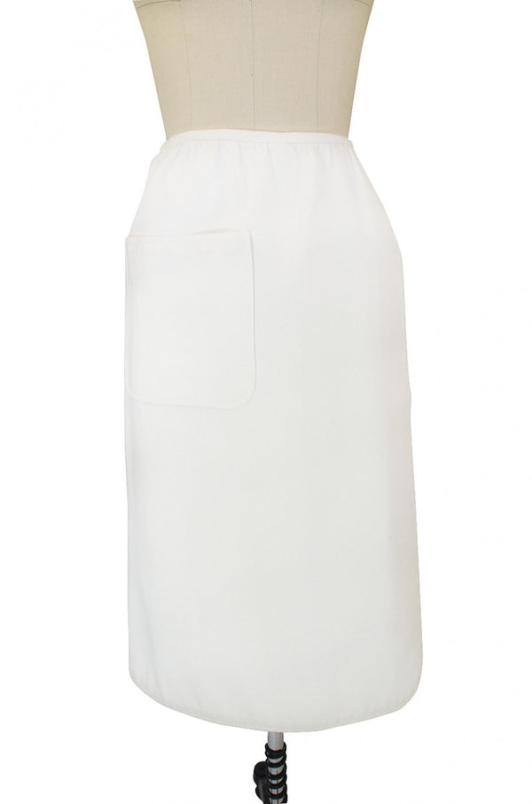 1970s Valentino Cotton Wrap Skirt