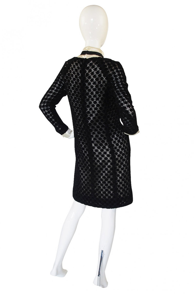 1960s Patrick De Barentzen Couture Dress