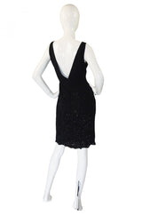 1990s Beaded Backless Valentino Dress