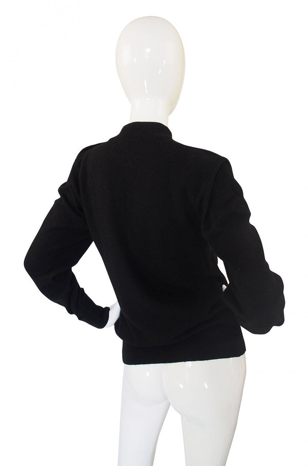1980s Scottish Cashmere Chanel Sweater