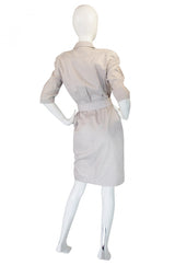 1980s Thierry Mugler Wrap Dress with Matching Bralette
