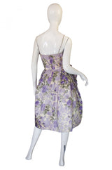 1950s Helena Barbieri Silk Dress