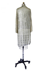 1920s Rare Handmade Assuit & Net Flapper Coat