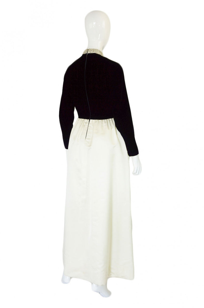 1960s Harvey Berin Heavily Beaded Gown