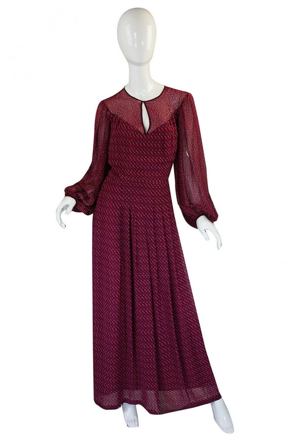 F/W 1970 Christian Dior Numbered Maxi