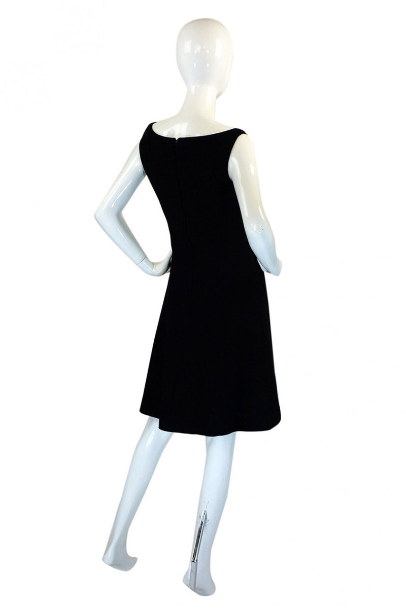 Chic 1960s Mr Blackwell Custom Dress