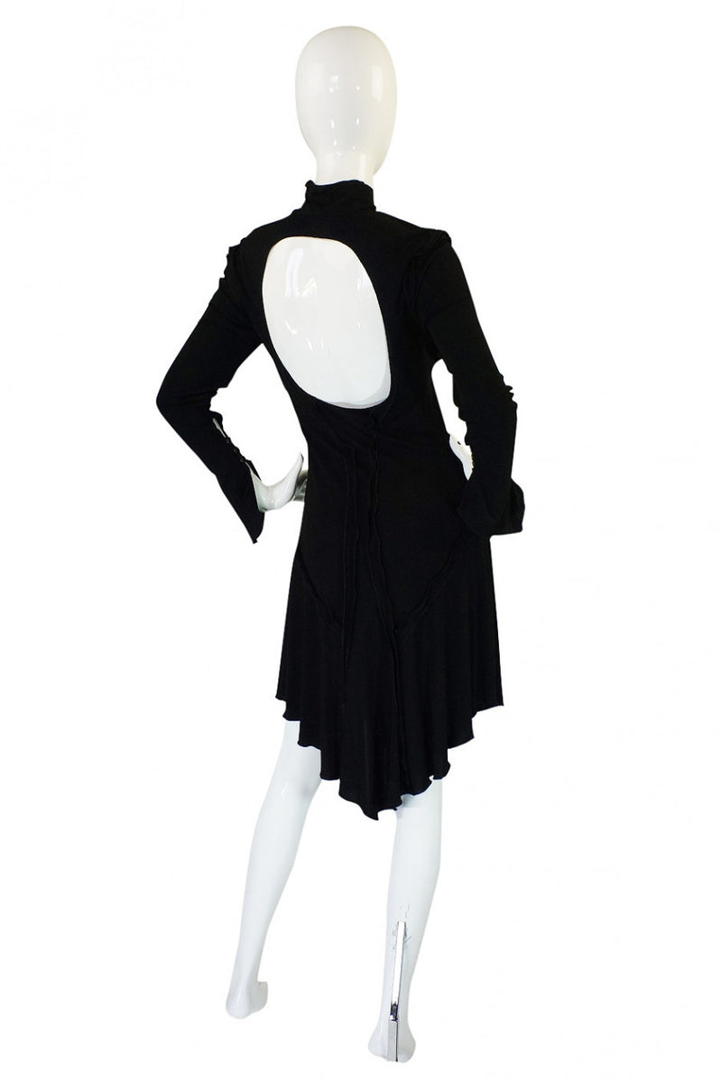 1990s Gianni Versace Backless Dress