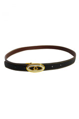 1970s Classic Gucci Lizard & Gold Belt