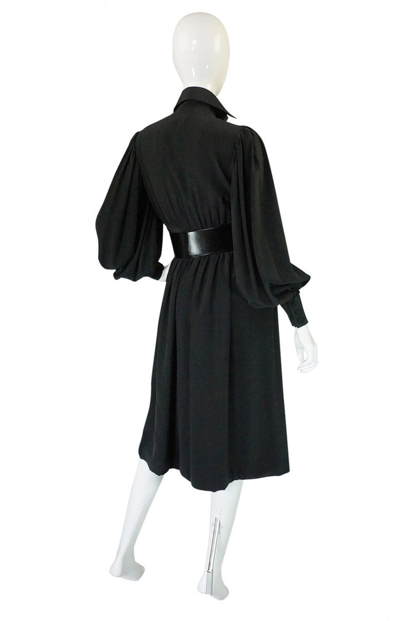 1960s Couture Silk Norman Norell Dress