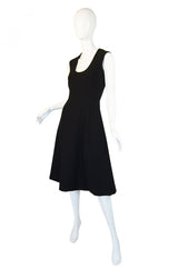 1960s Crepe A-line Pauline Trigere Dress