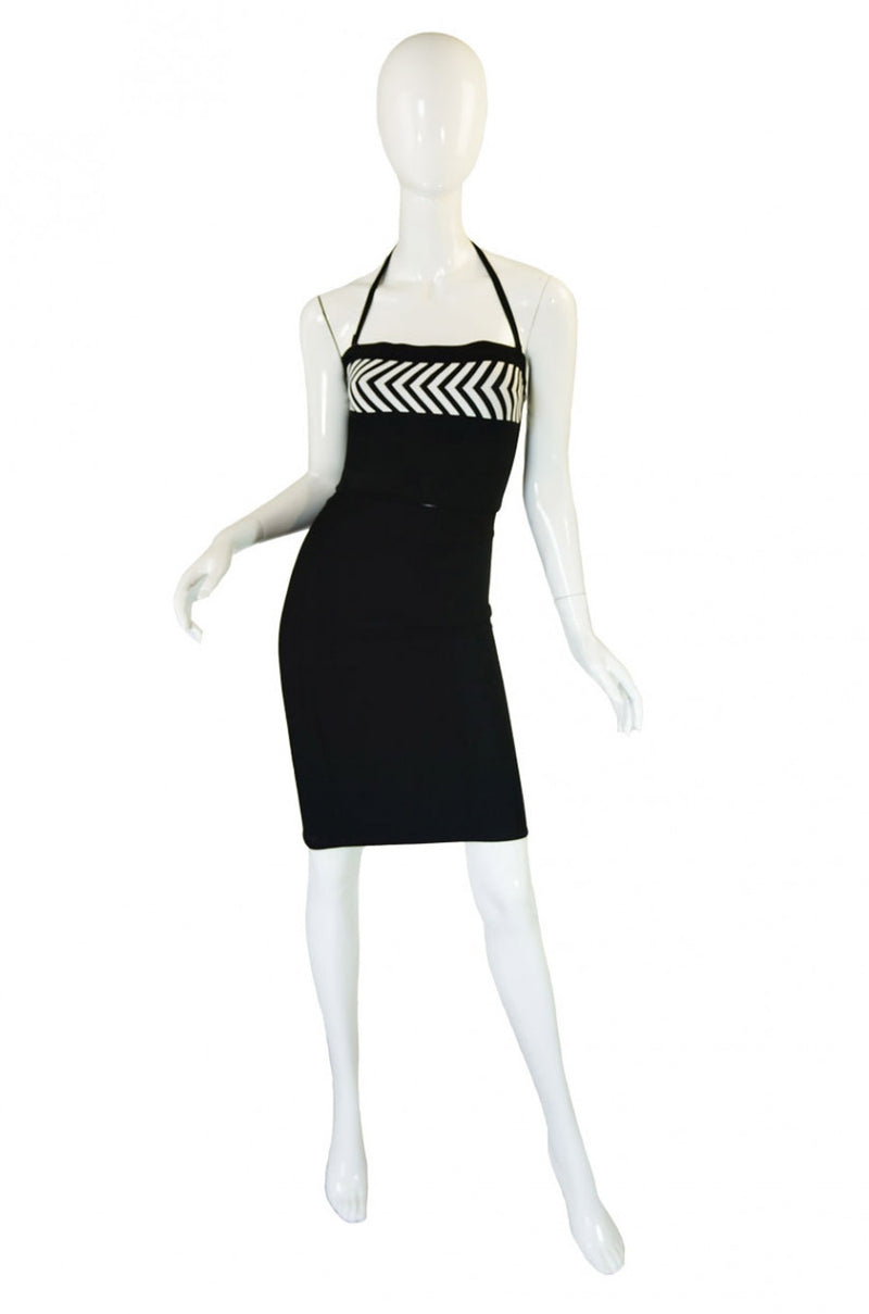 1990s Herve Leger Graphic Bandage Set Shrimpton Couture 1990s Herve Leger Graphic Bandage Set Shrimpton Couture