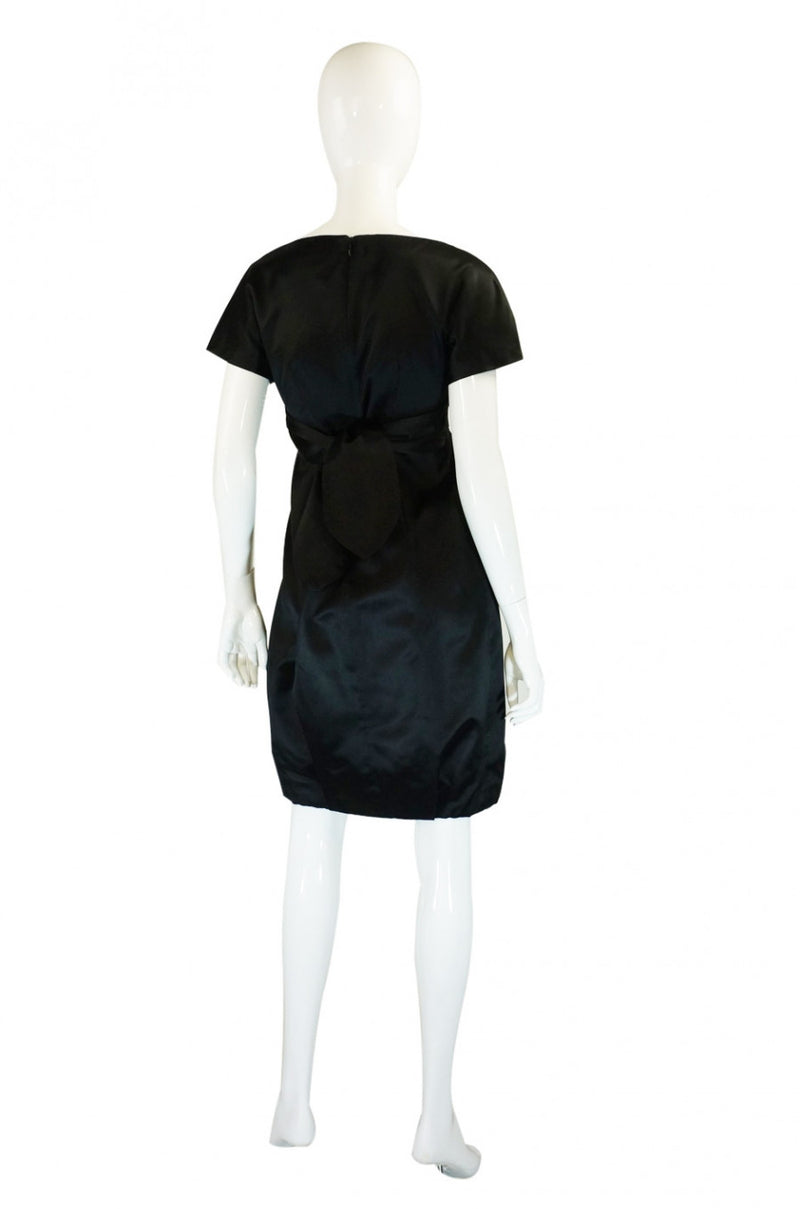 2009 Alexander McQueen Silk Satin Dress