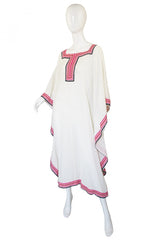 1970s Ungaro Cotton Beach Caftan