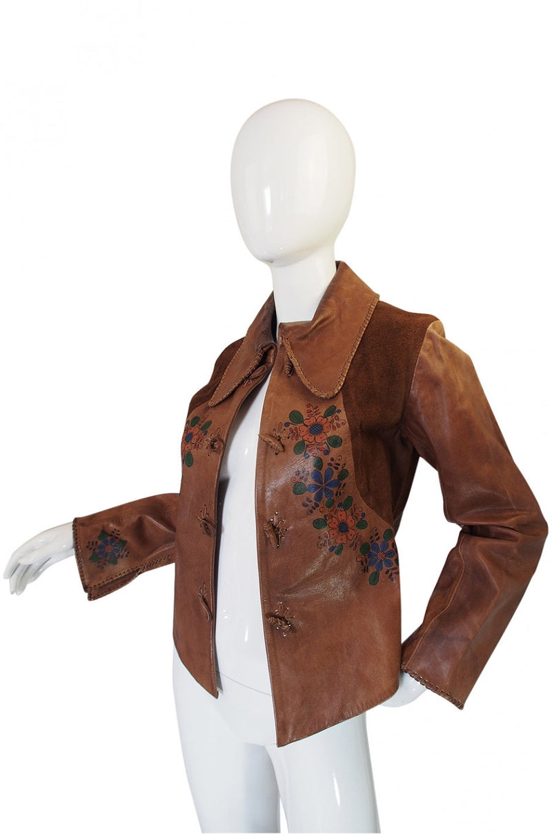 1960s Hand Painted Char Jacket