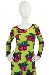 1970s Betsey Johnson Alley Cat Cherry Dress