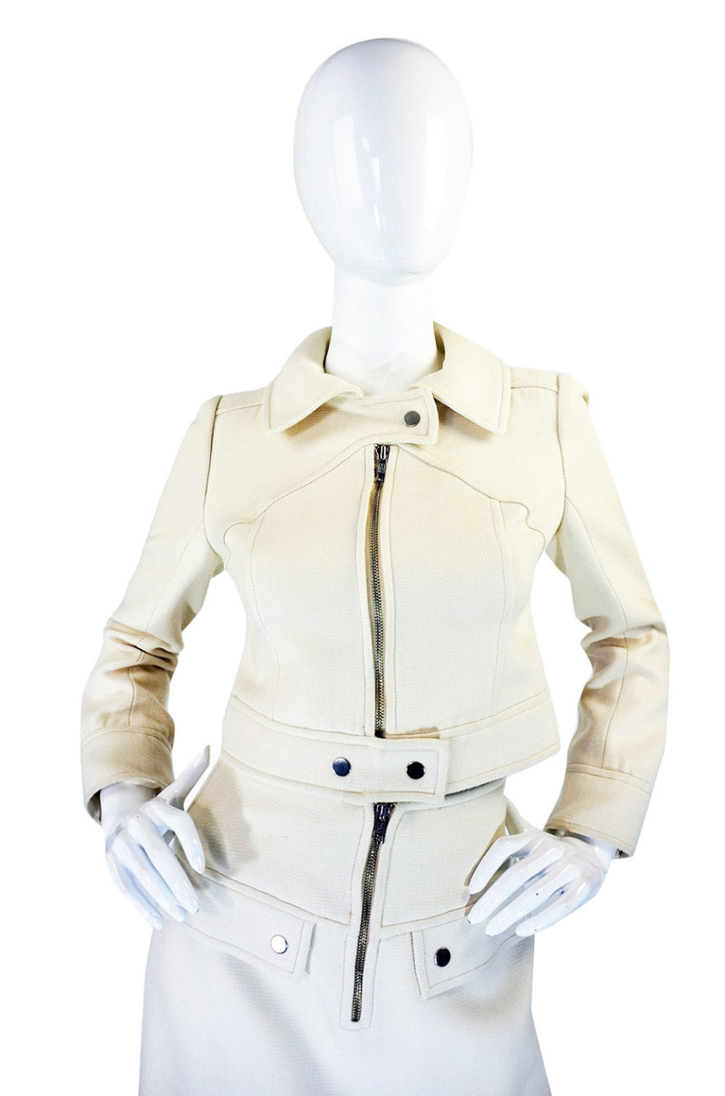 1960s Courreges Numbered Haute Couture Suit