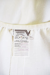1970s Valentino Cotton Wrap Skirt