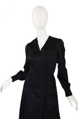 1960s Andre Laug Slipper Satin Dress