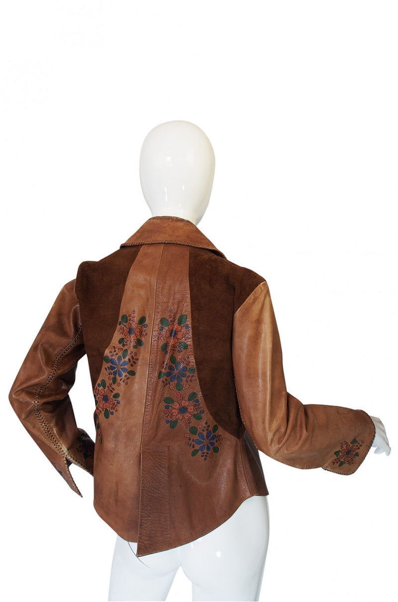 1960s Hand Painted Char Jacket