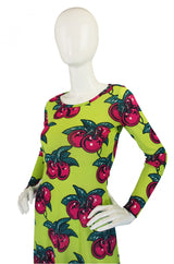 1970s Betsey Johnson Alley Cat Cherry Dress