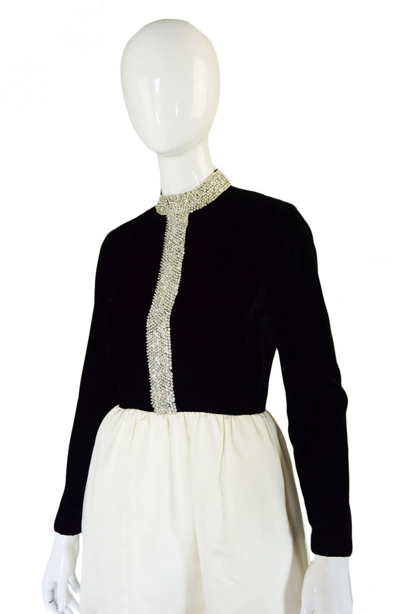 1960s Harvey Berin Heavily Beaded Gown