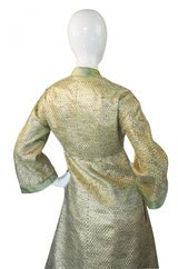 1960s Dynasty Gold Hostess Gown
