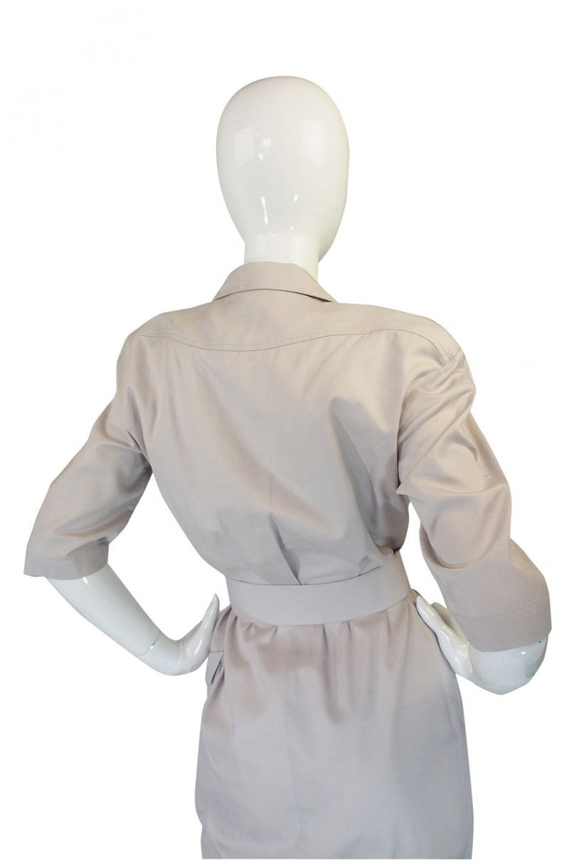 1980s Thierry Mugler Wrap Dress with Matching Bralette