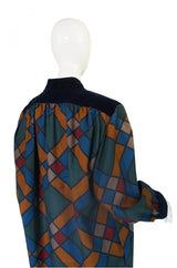 1980s Yves Saint Laurent Sack Dress